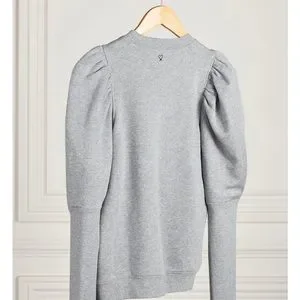 Stella Dot Tops Stella Dot Puff Sleeve Sweatshirt Poshmark
